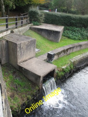 Foto 6x4 Umgehungsströmung bei Salterhebble Elland überschüssiges Wasser vom oberen c2014