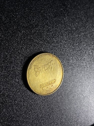 Vintage Pokemon Chansey Banpresto Metal Gold Coin 1997 - Picture 4 of 5