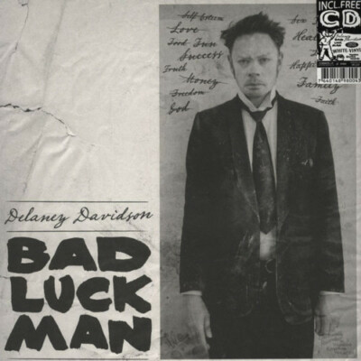 Delaney Davidson    Bad Luck Man - Vinyl incl. CD ! New still in Plastic