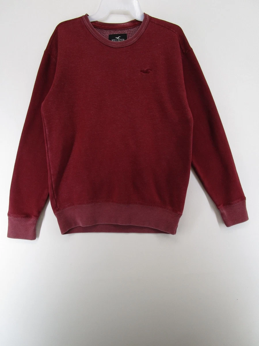 Burgundy womens sweatshirt sale
