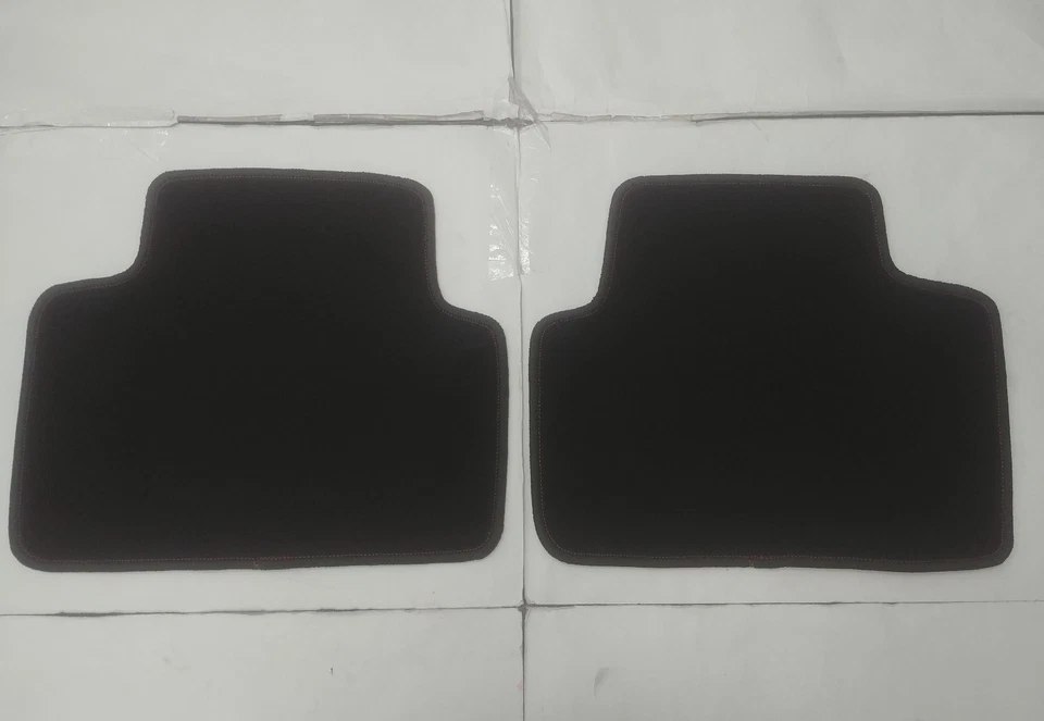 Alfombrillas negras Fit 92-95 Honda Civic 2/3/4 puertas con emblema CIV Foto 4 de 4