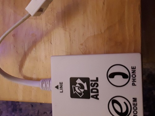 ADSL/ADSL2+ Broadband Filter Splitter Microfilter Internet Micro Filter Adapter - Photo 2/2
