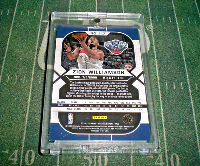 Panini Obsidian Zion rc Purple75シリ Panini Obsidian Zion rc Purple75シリ Zion Williamson #/75
