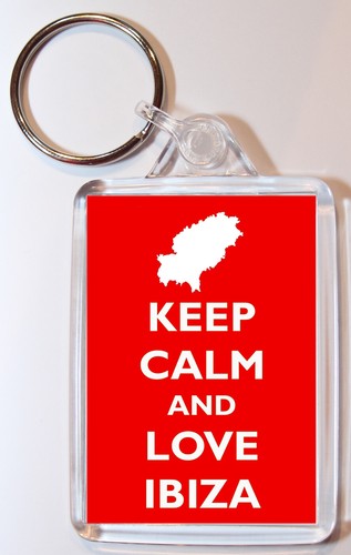 Various Keep Calm and Love Places - Double Sided Large Keyring Gift/Present - Picture 20 of 37