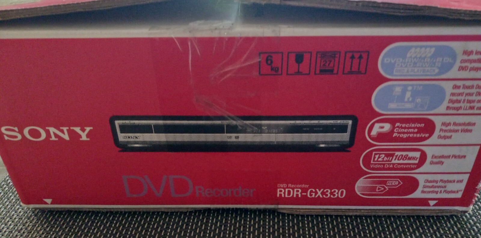 Sony RDRGX330 DVD Recorder DVD Player eBay