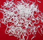 NEW100-1000X Jewelry Findings 925 Sterling Silver French Hook Earrings Ear Wires