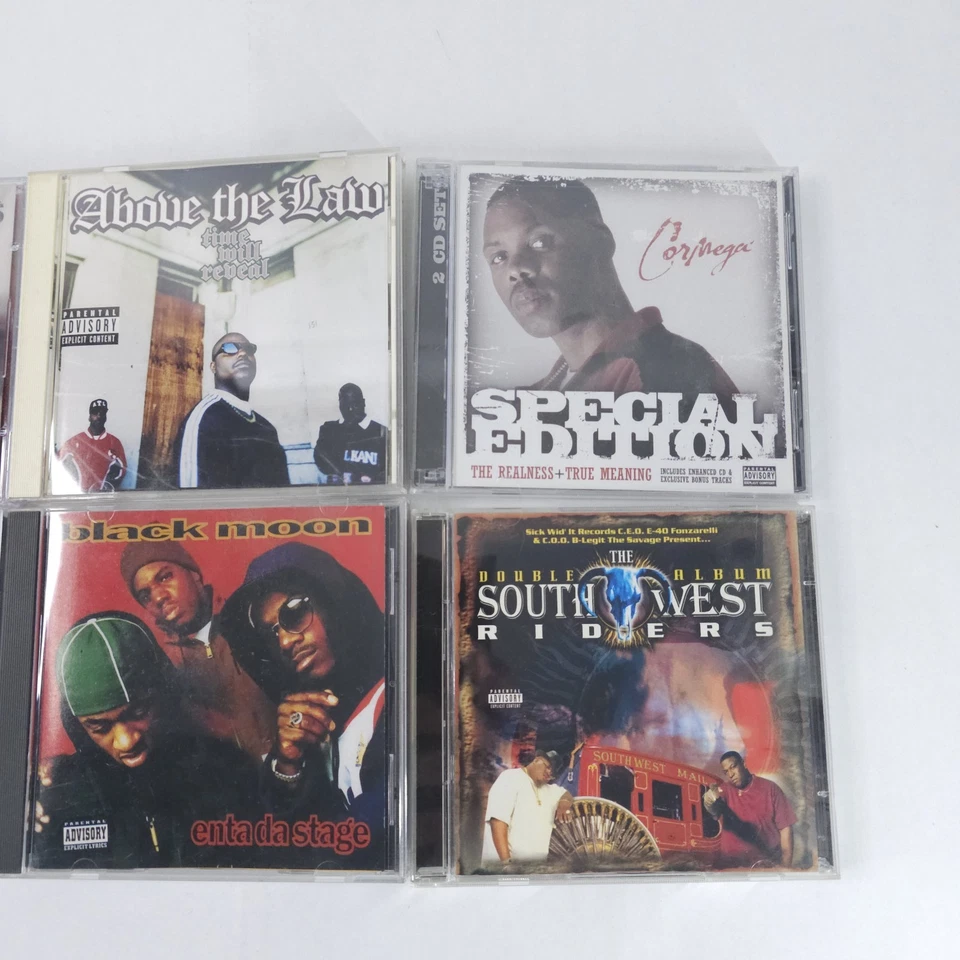 Rap Hip Hop CD Lot Jedi Mind Trick Black Moon Cloud 9 Above Law 1990s 2000s Rare Foto 3 de 4