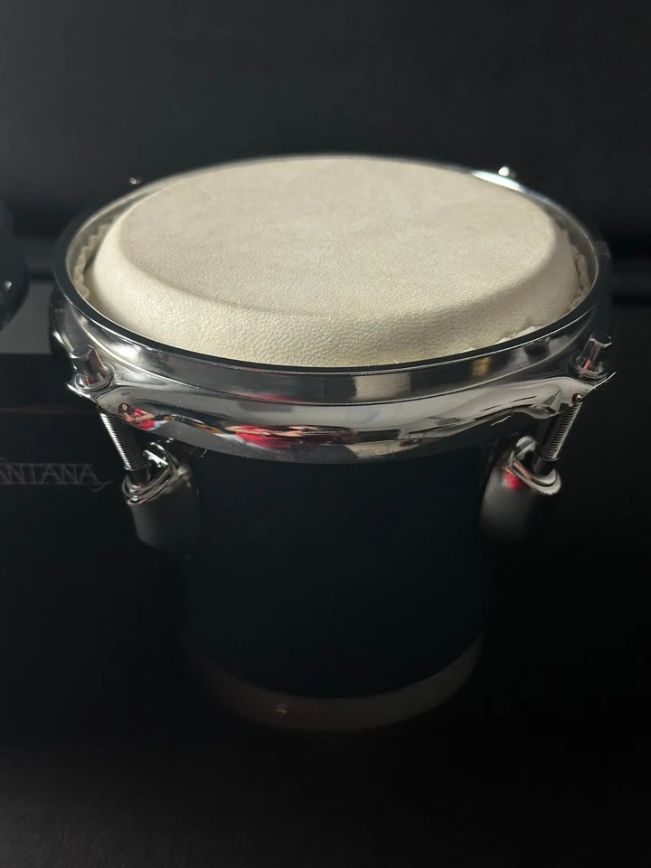 LP Latin Percussion Santana Bongos 8" / 7" Bongo Drums - Black - image 3 of 4