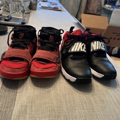Nike Jordan and Nike Team Sneakers Lot Size 6 and Nike Team Hustle size7