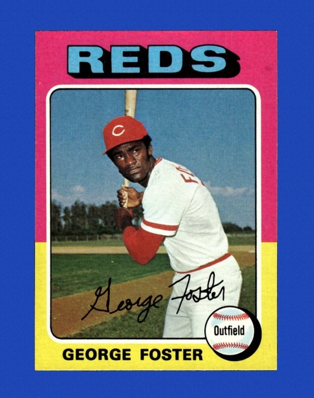 1975 Topps Set-Break # 87 George Foster NR-MINT *GMCARDS*