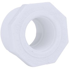 Charlotte Pipe 1-1/4 In. MPT x 3/4 In. FPT Schedule 40 PVC Bushing Charlotte