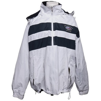 Cheneral, Regenjacke, Damen, Größe: M, Weiß/Schwarz, Polyester, Streifen #tPl