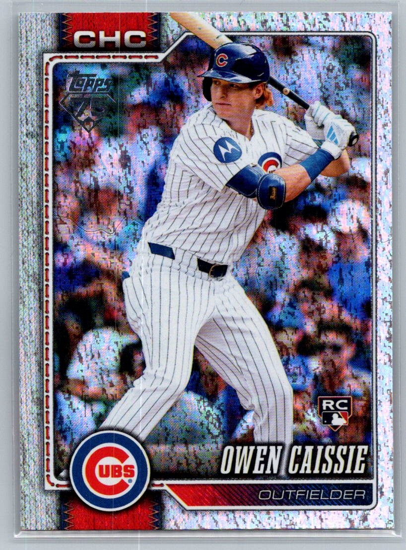 2026 Topps #233 Owen Caissie Sandglitter