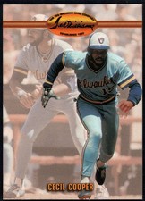 1993 Ted Williams #49 Cecil Cooper NM-MT Brewers