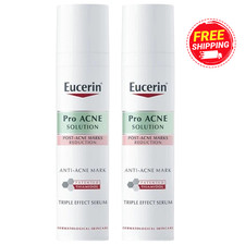 2x 40mL EUCERIN Pro Acne Solution Triple Effect Serum Post Acne Marks Reduction
