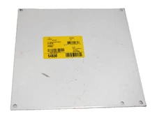 Nvent Hoffman A10P10 White Stainless Steel Panel Cover 54830 10" x 10"