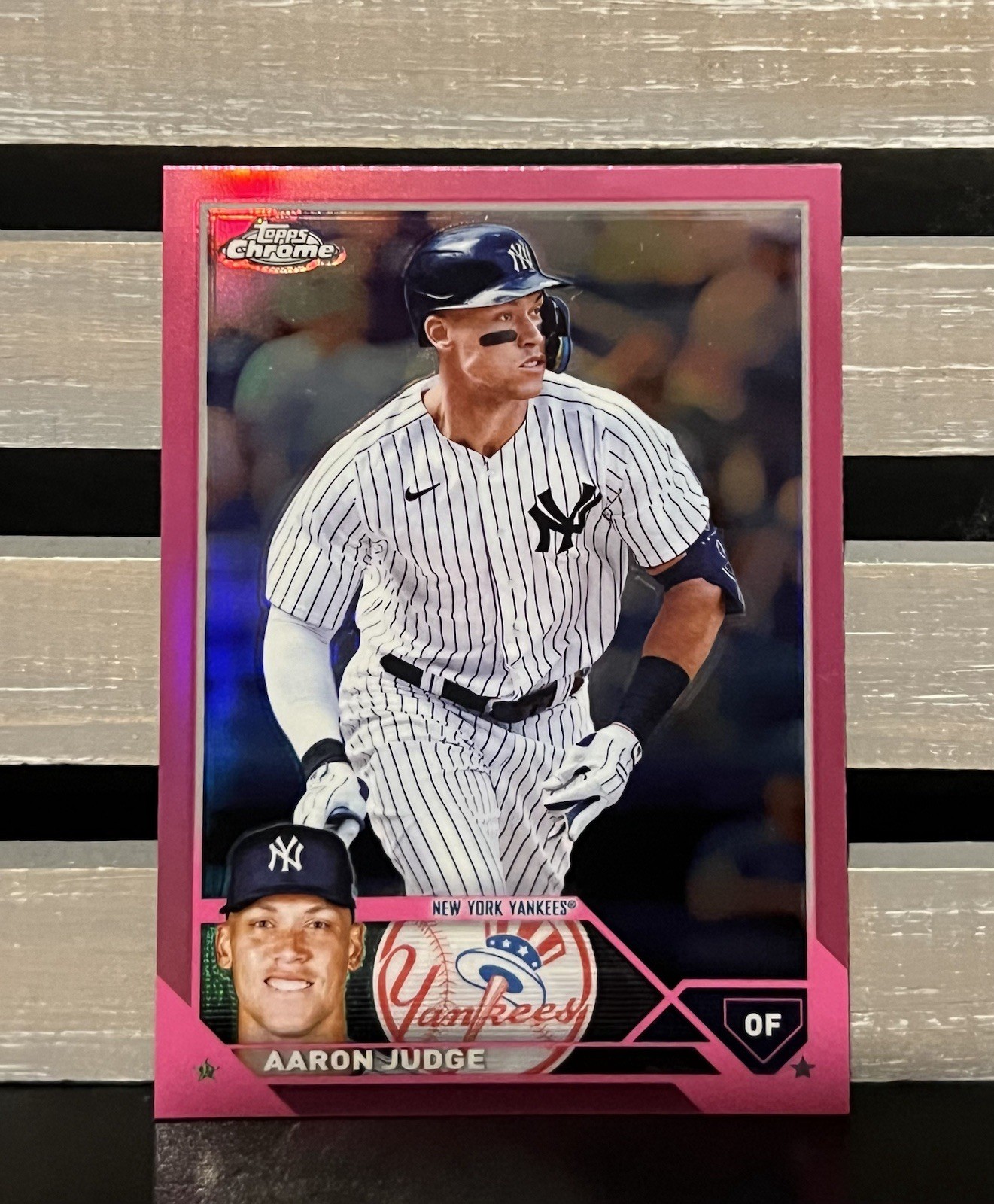 2023 Topps Chrome - Aaron Judge #62 Pink Refractor New York Yankees