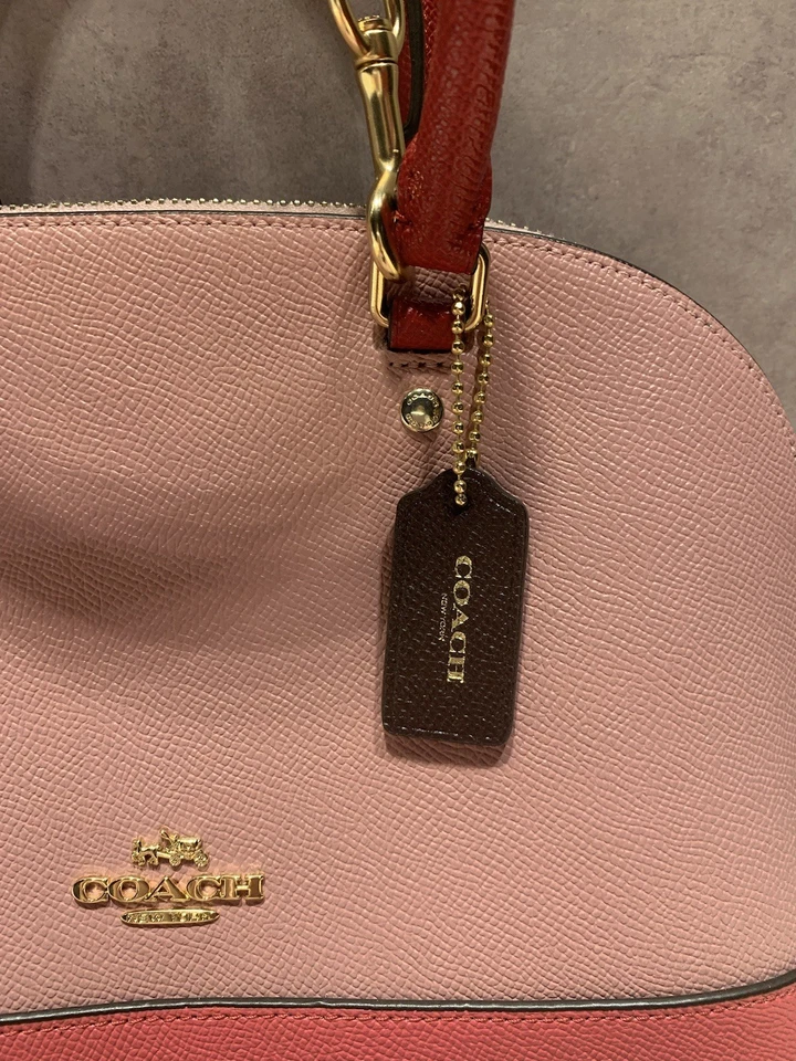 Bolso de mano Coach Mini Sierra de 2 vías nuevo con etiquetas Foto 3 de 4