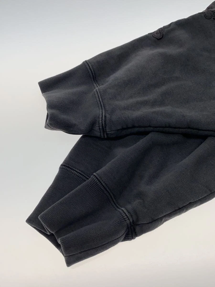 Felpa con cappuccio Supreme L cotone grigio drago overdyed usata