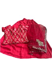 Net , INDIAN PARTY WEAR SAREE WITH BLOUSE