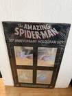AMAZING SPIDER-MAN 30th ANNIVERSARY HOLOGRAM SET NM 1992 NEW SEALED RARE. SALE!