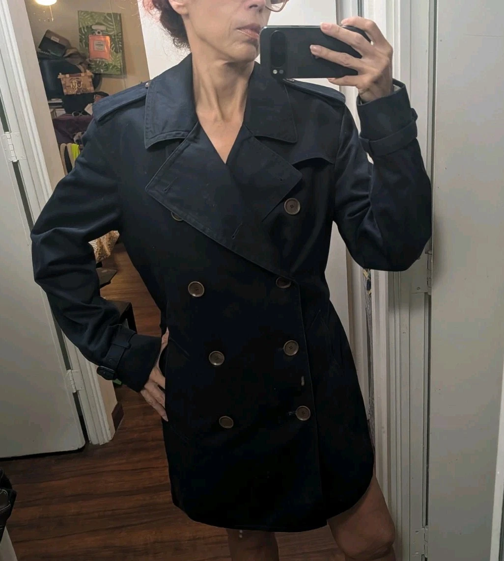 Banana Republic Trench Coats Blue Coats, Jackets & Vests for Men
