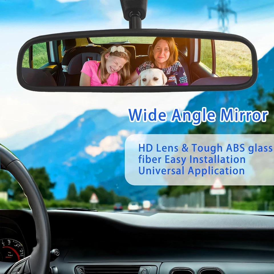 Rear View Mirror Interior For 2010-2022 KIA Forte Koup Optima Rio Sorento Soul - Image 4 of 4