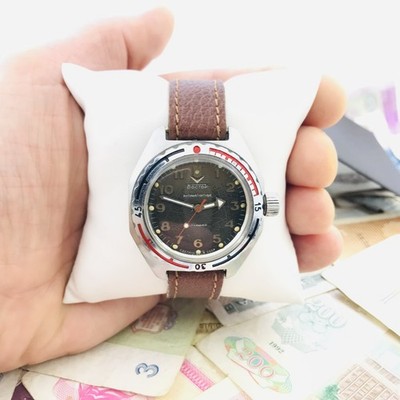   Original Vostok Amphibia Antimagnetic 2409 Wostok UdSSR Soviet Amphibian  