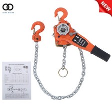 3/4 Ton 1650lbs Capacity 5FT/1.5m Manual Lever Chain Hoist G80 Chain