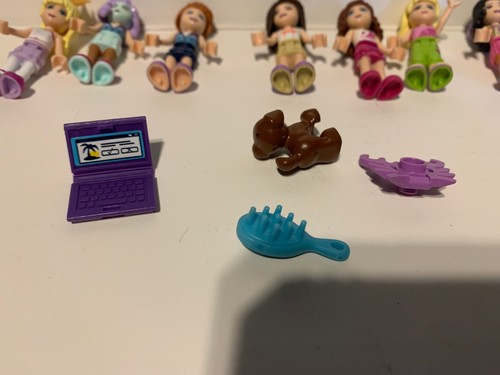 LEGO FRIENDS Lot de 9 mini poupées authentiques AVEC OLAF ET ACCESSOIRES - Photo 4/4