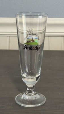 Verre Bière Kloster Andechs 0,1 L Glass Genuß für Leib & Seele Germany
