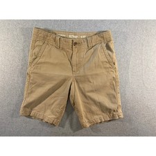 Urban Pipeline Boys Khaki Flat Front Chino Shorts Tan Size 16 Reg EU81X905R