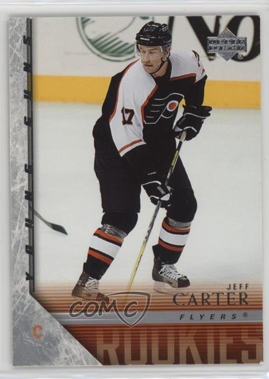2005-06 Upper Deck Young Guns Jeff Carter #444 Rookie RC