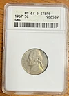 1967-P Jefferson Nickel — photo from another recent sale