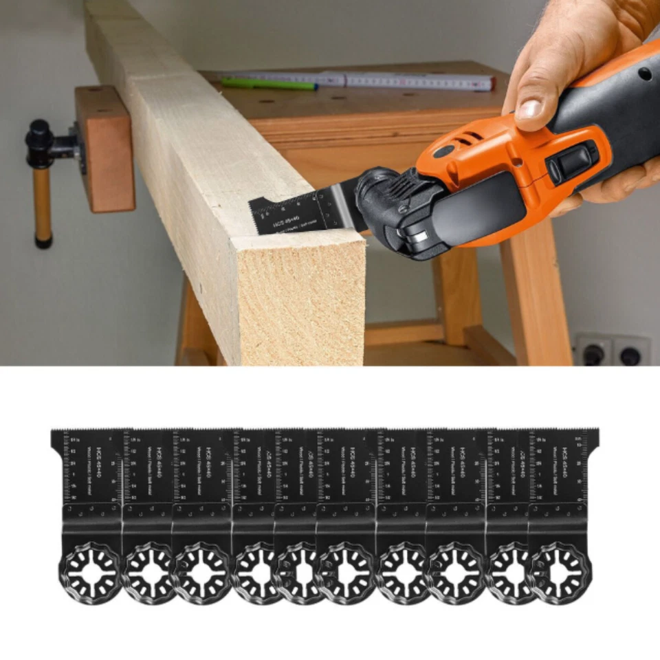 Compatible MultiTool Blade Set Bosch Fein Milwaukee Makita 35mm 10 pcs - Image 4 of 4
