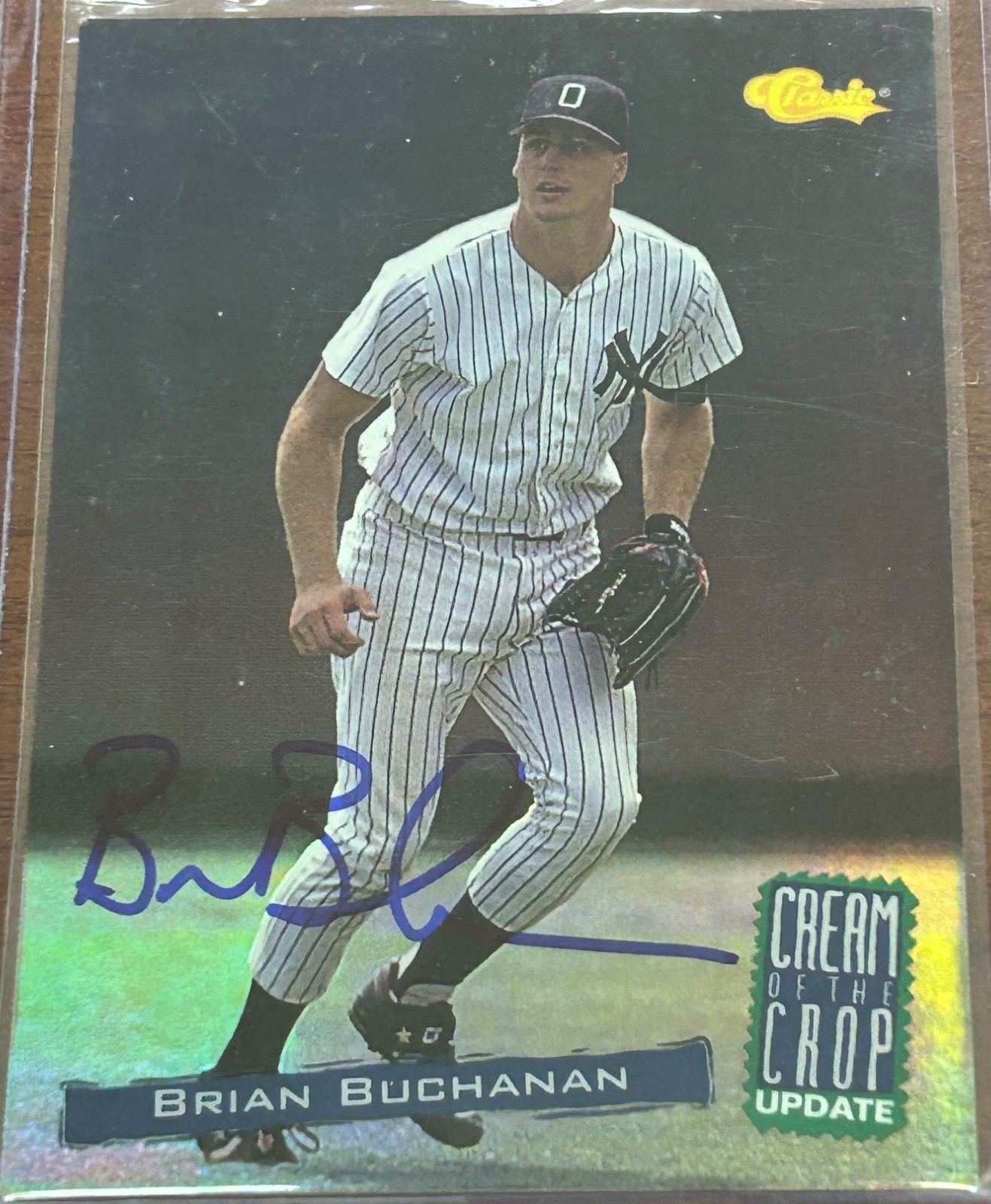 1994 Classic Cream of the Crop BRIAN BUCHANAN Rookie 🔥 Yankees 🔥 Autograph