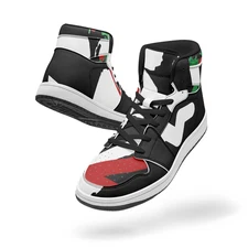 UVelsi Air Long AL01 Mens Shoes Premium High Top Leather Comfy Sneakers Shoes