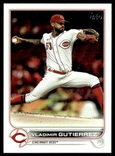 2022 Topps Vladimir Gutierrez Cincinnati Reds #631