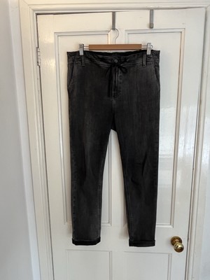 PAIGE Christy Designer schwarze Jeans/Hose - Größe 31 - sehr guter Zustand Cond.