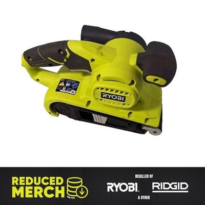 Ryobi BE319 6 Amp Portable Corded 3'' x 18'' Belt Sander No Dust Bag(Tool Only) Y4