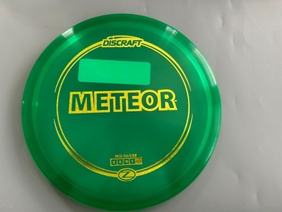 NEW DISCRAFT GOLF DISC METEOR MID RANGE 5  5 -3  1  -0.5 GREEN GOLD HOLO 177+