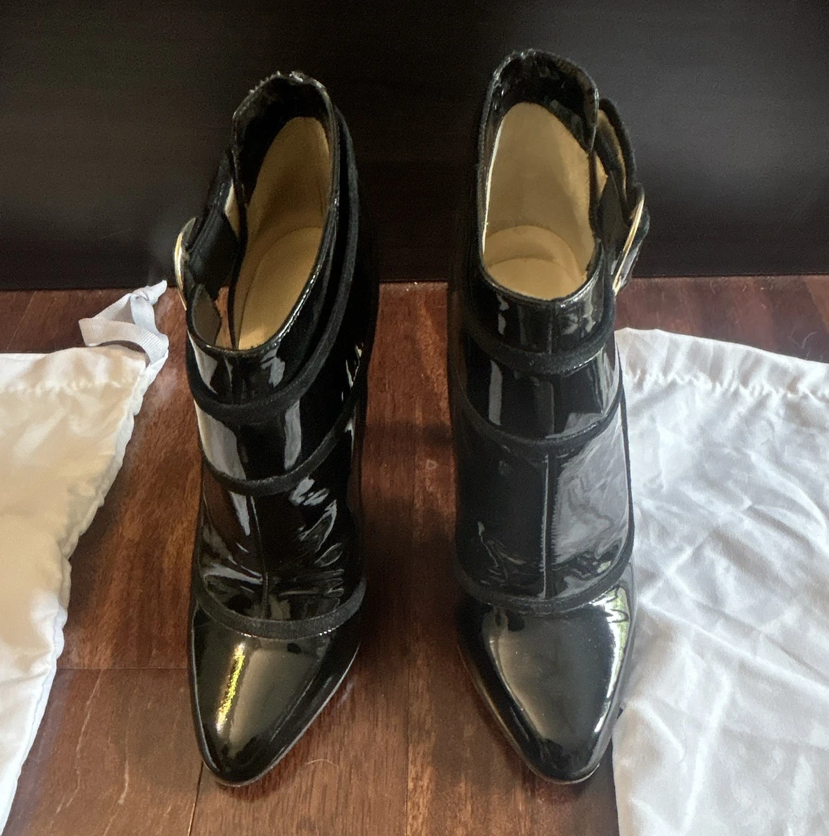 Jimmy Choo Pointed Toe High (3-3.9 in) Heel Height Boots for Women