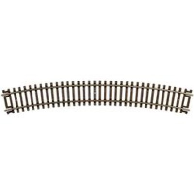 Atlas H.O. Scale 83 Nickel Silver Rail #535A 22'' Radius (6 pcs./blister)