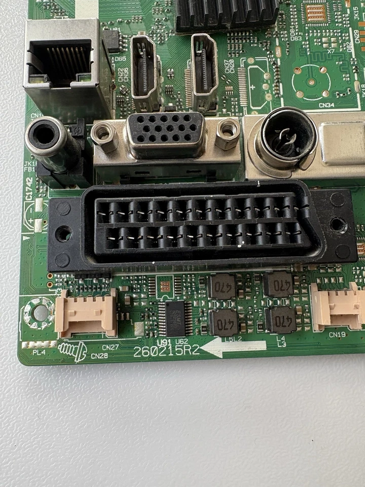 PLACA PRINCIPAL VESTEL 17MB97 260215R2 PARA TV TELEFUNKEN T32TX287DLBOSX Foto 3 de 4