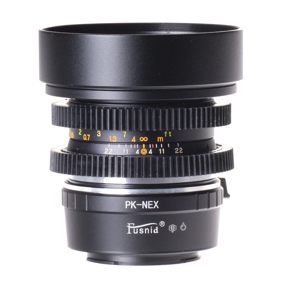 Bell & Howell 28mm F2.8 Cine Mod Lens w/ Anamorphic Bokeh | Sony E-mount! - Image 4 of 4