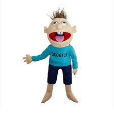 Clone Jeffy Hand Puppet Scooter with Working Mouth Free Shipping