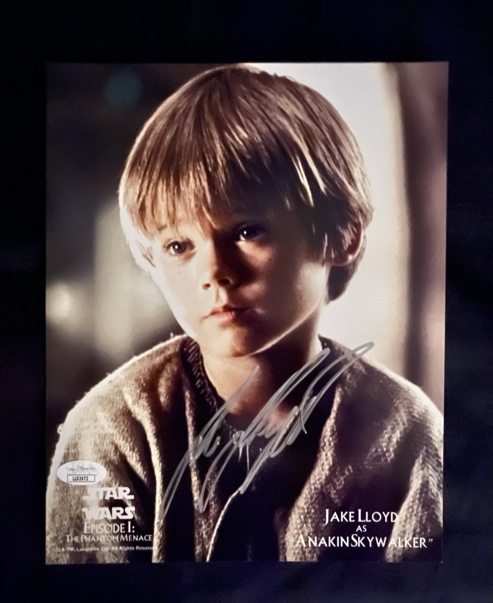 スターウォーズ アナキン役 ジェイクロイド氏 直筆サインポートレート Jake Lloyd, Autographed Star Wars Phantom Menace Anakin 8x10 Photo