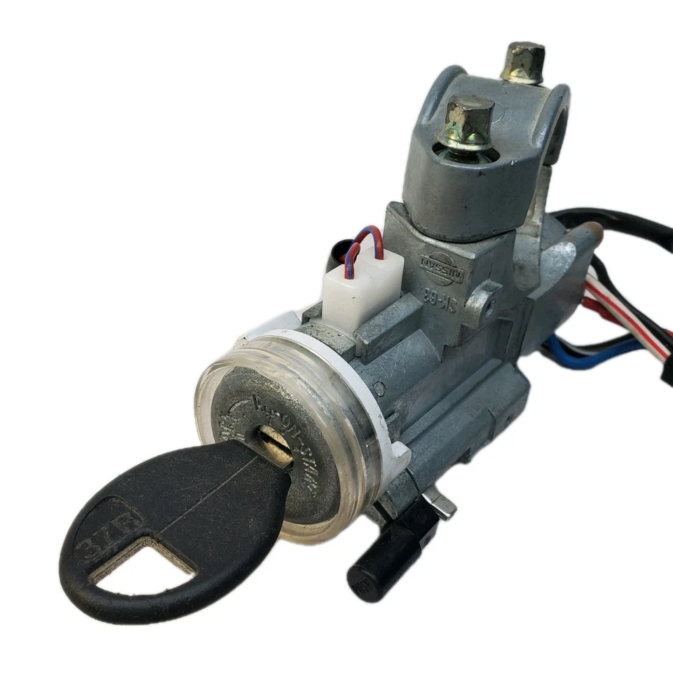 96-98 INFINITI I30 Ignition Switch Lock Cylinder w/ Key Immobilizer OEM - Image 2 of 4