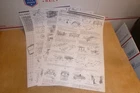 1985 HASBRO 3 34" G.I. JOE U.S.S. FLAGG AIRCRAFT CARRIER INSTRUCTIONS
