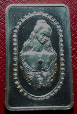 1974 Mother's Day Portrait Bar-Mt. Everest Mint 1 Troy oz.999 Silver-Low Mintage
